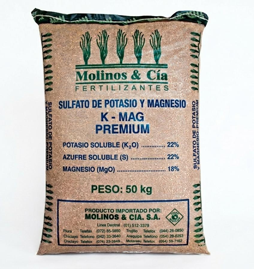 SULFATO DE POTASIO Y MAGNESIO -PREMIUM